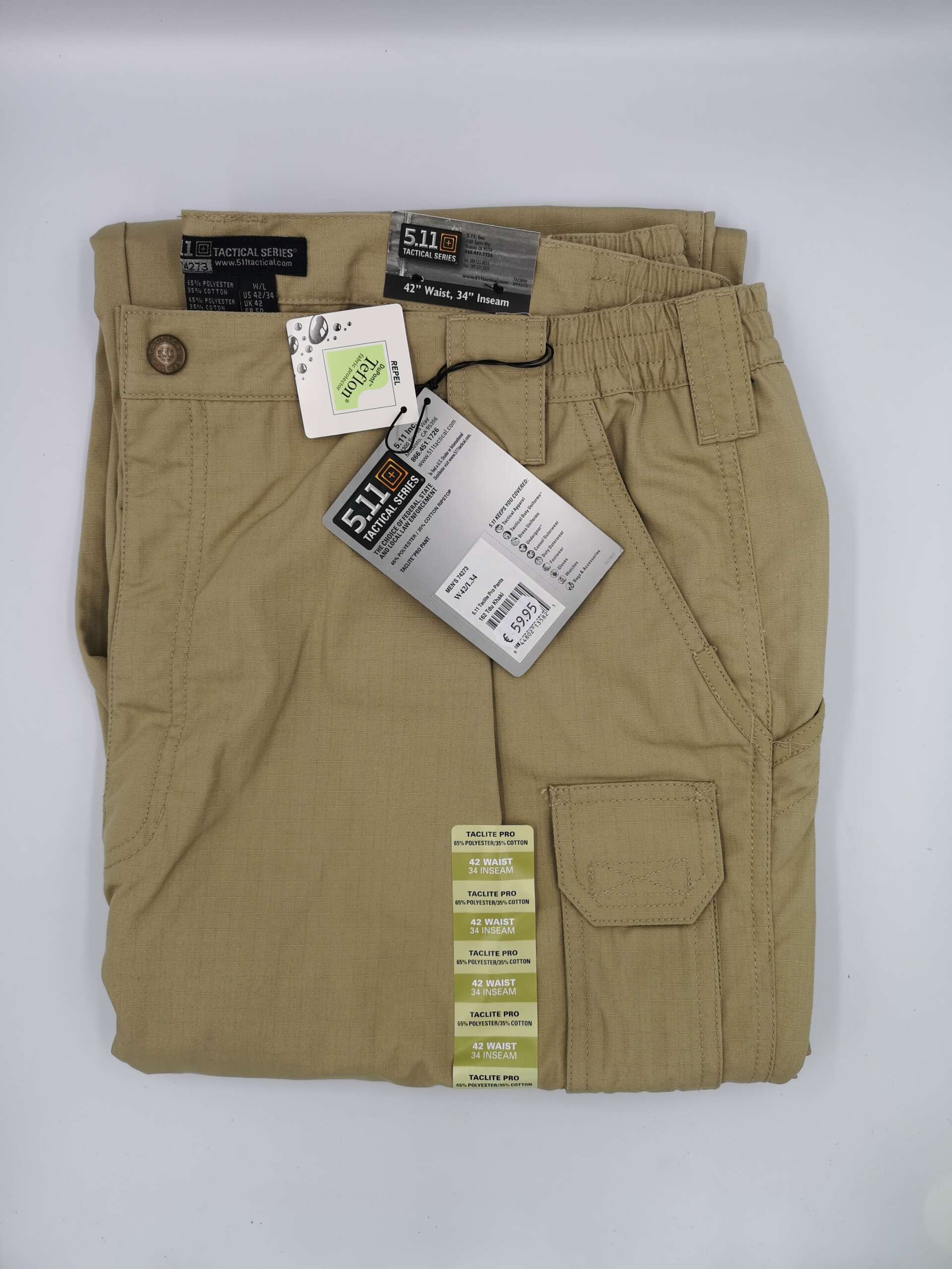 spodnie 5.11 Taclite Pro Pant numer 74273 kolor 162 Tdu Khaki spodnie 5.11 Taclite Pro Pant numer 74273 kolor 162 Tdu Khaki