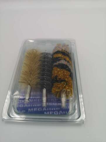 Megaline zestaw trzech szczotek kal. 12