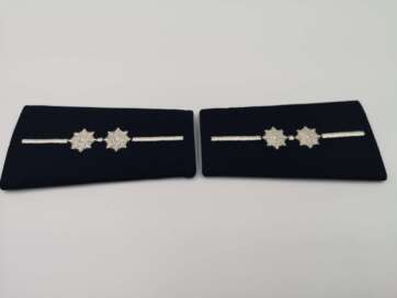 Pagony granatowe Policji - aspirant.