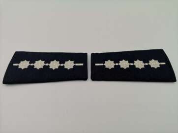 Pagony granatowe Policji - aspirant sztabowy