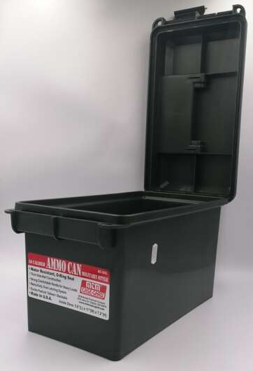 Pudełko na amunicje kolor zielony