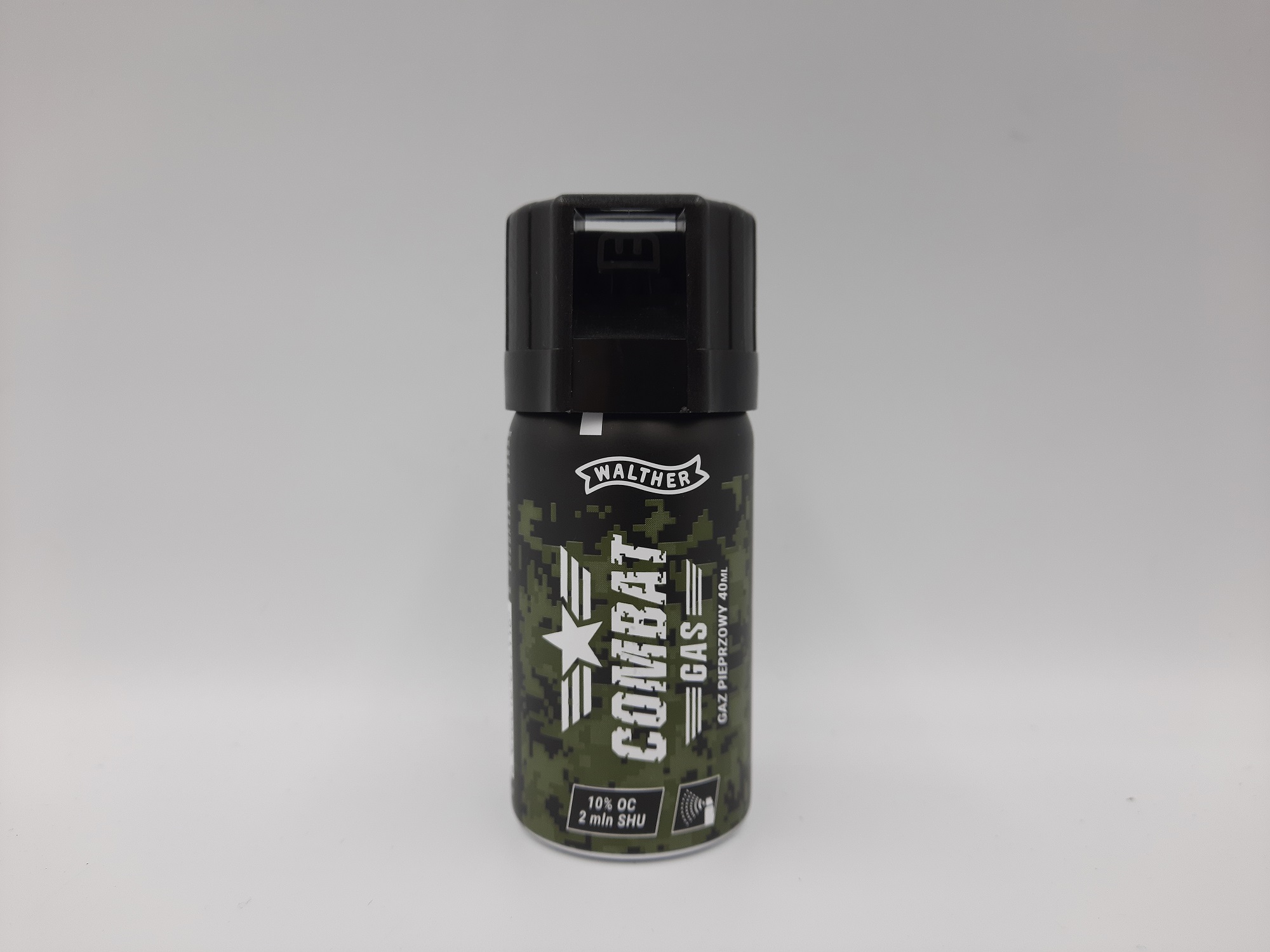 GAZ pieprzowy WALTHER Combat stożek 40 ml GAZ pieprzowy WALTHER Combat stożek 40 ml