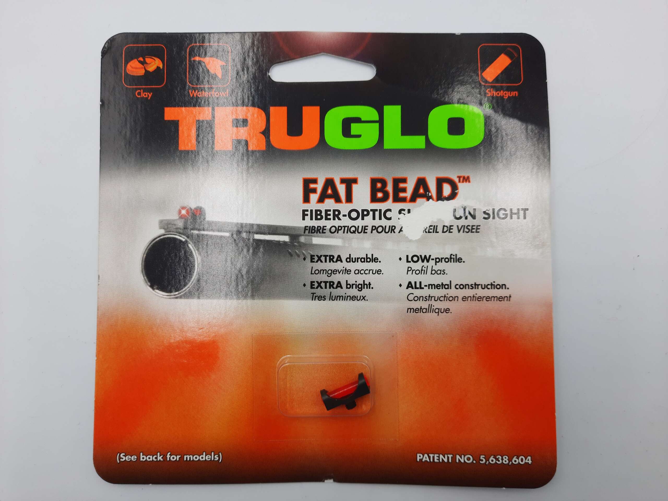 muszka światłowód długa czerwona