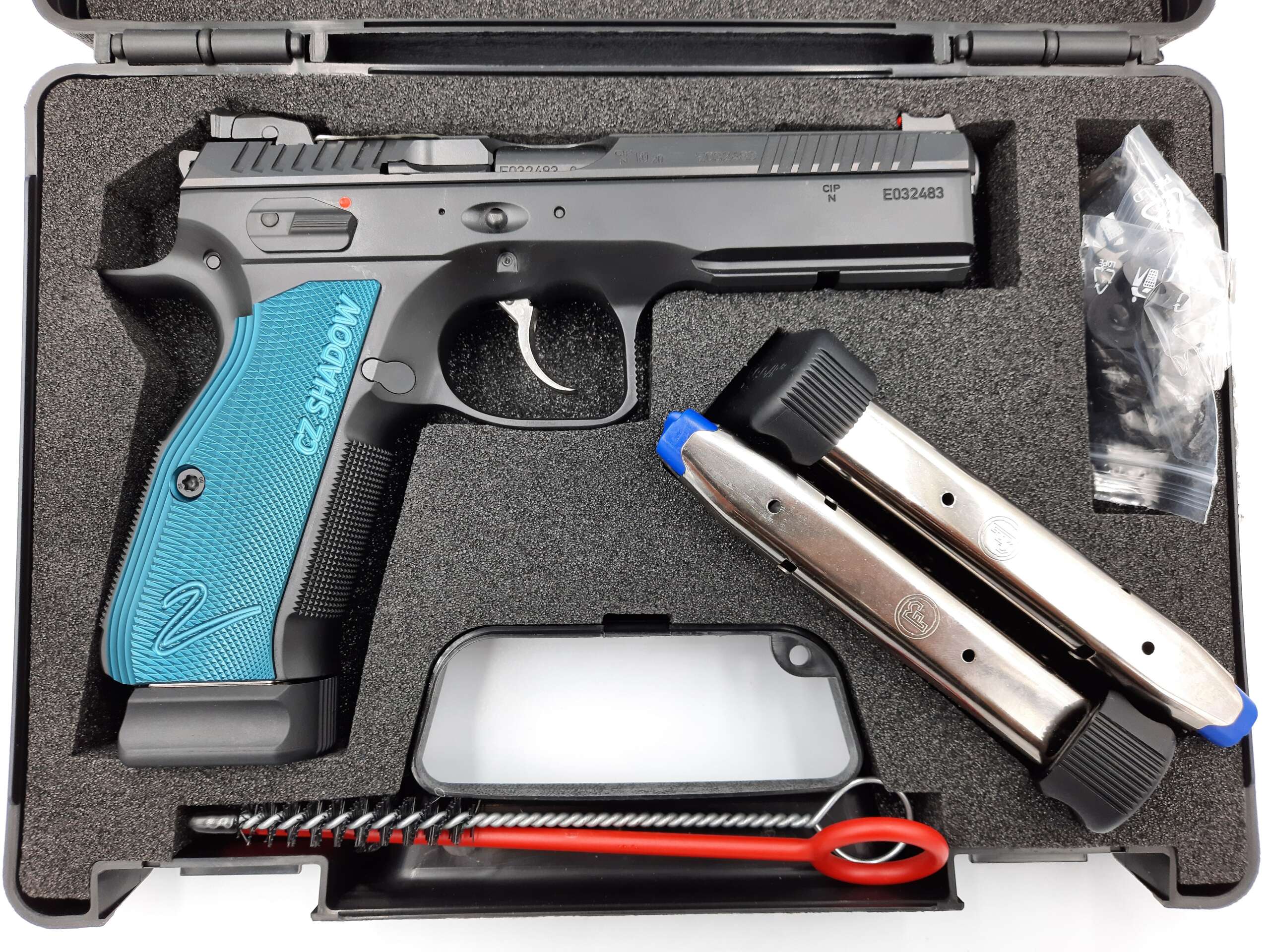 pistolet cz shadow 2 blue 9 mm (5) pistolet cz shadow 2 blue 9 mm