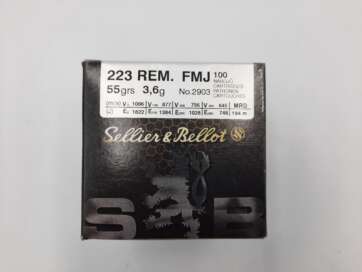 Amunicja .223 Rem Sellier&Bellot